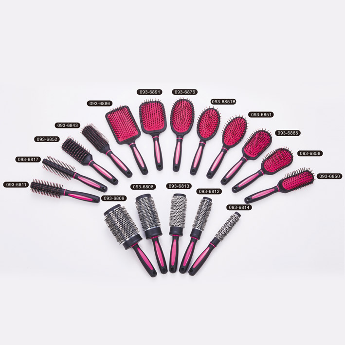 Vent hair brush,cushion hair brush,aluminium hair brush,foldable hair brush with mirror