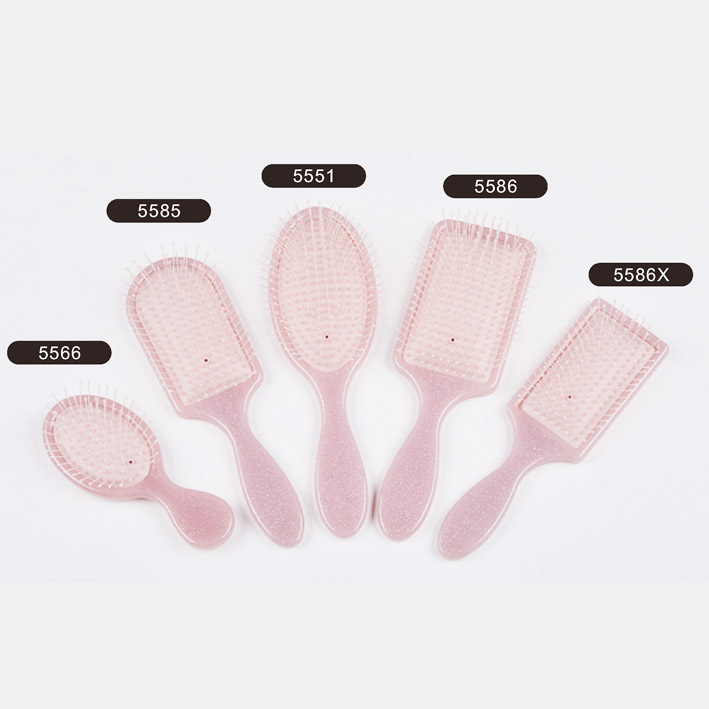 5pcs hair brush with thin pins