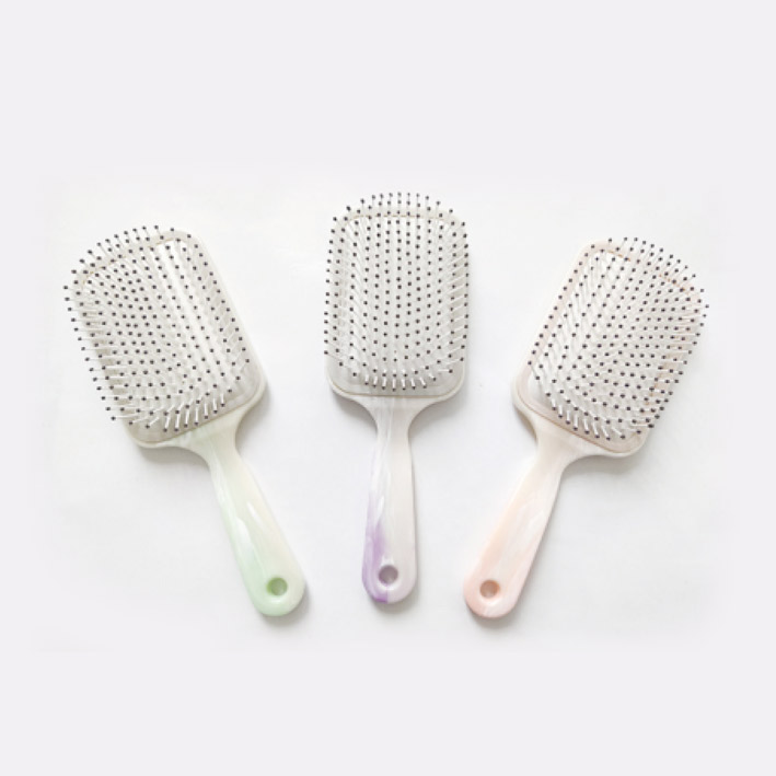 Plastic hair brush,Colorful plastic pins hair brush