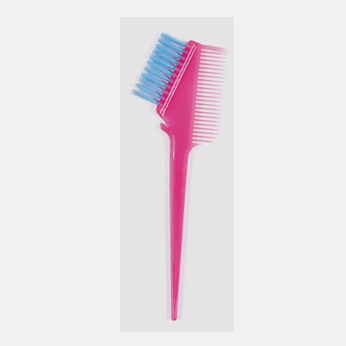 Dye brush with comb