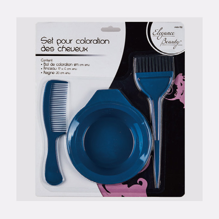 Tint bowl brush comb set