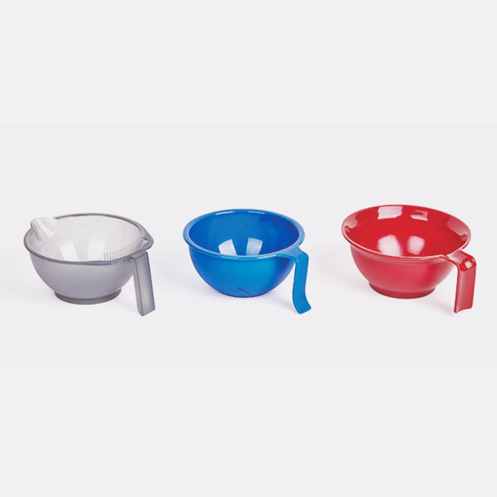 Plastic dye bowl