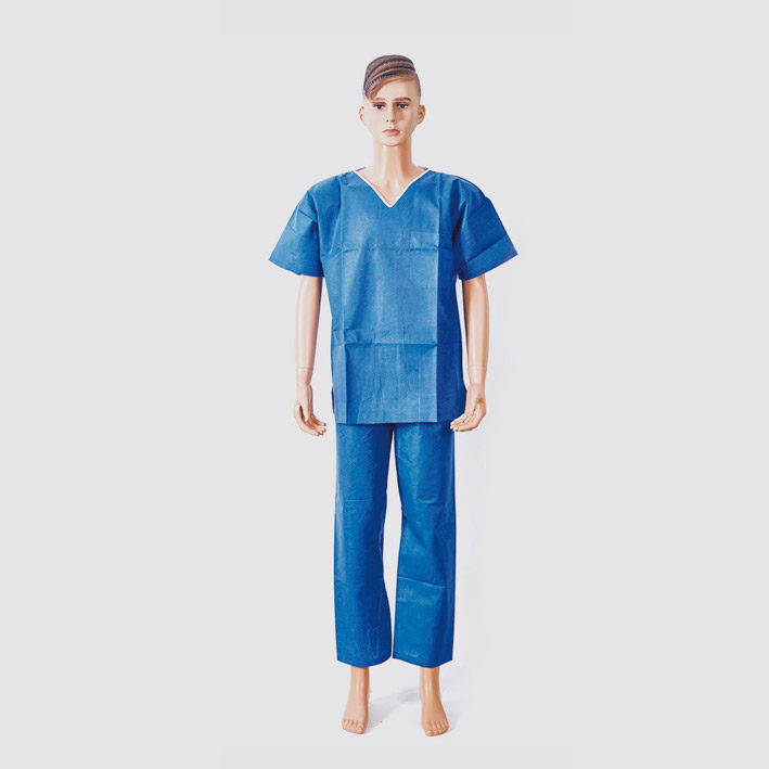 disposable PP non wove thumb gown,isolation gown,disposable PE apron