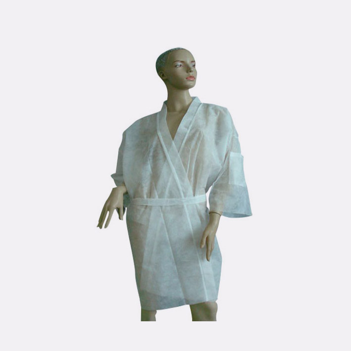 Disposable sauna gown
