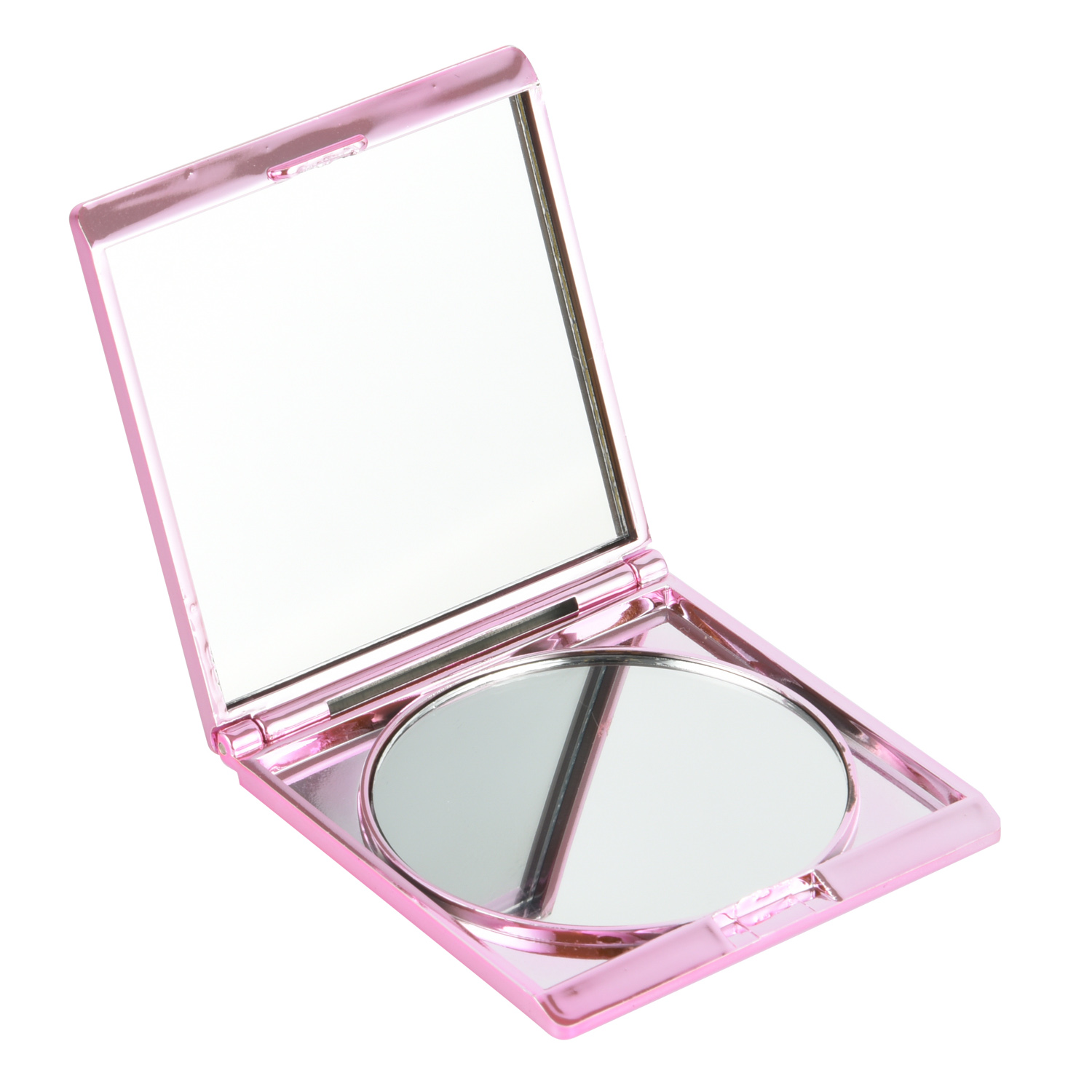 Square foldable compact mirror 