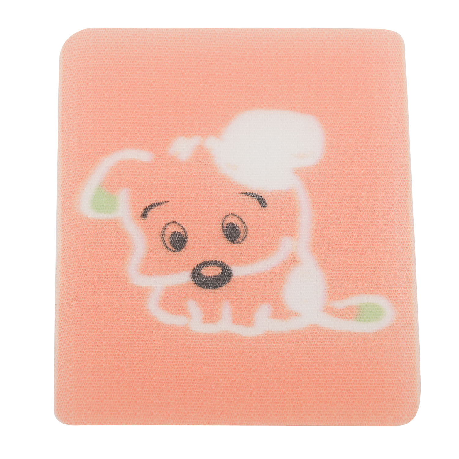 Square hair grippers pad with printing