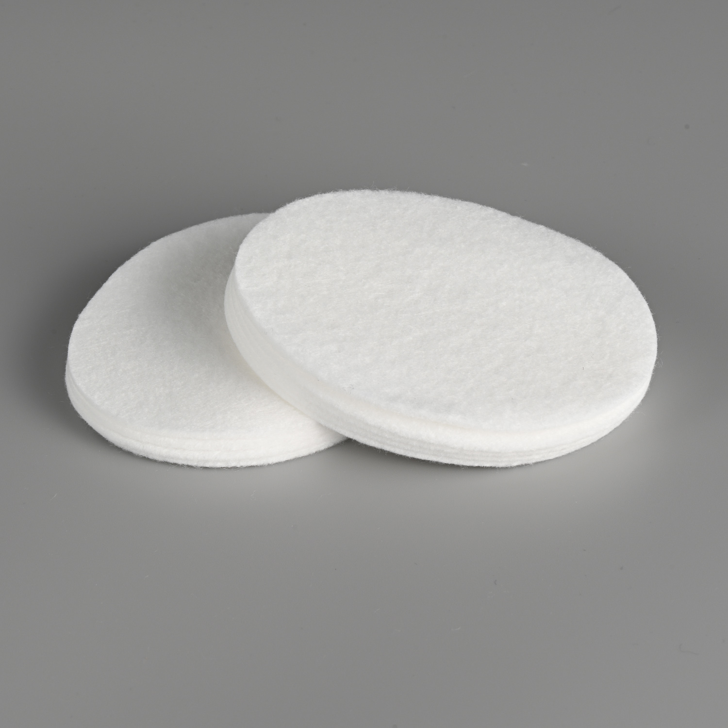 Plant cotton pads withour pressing