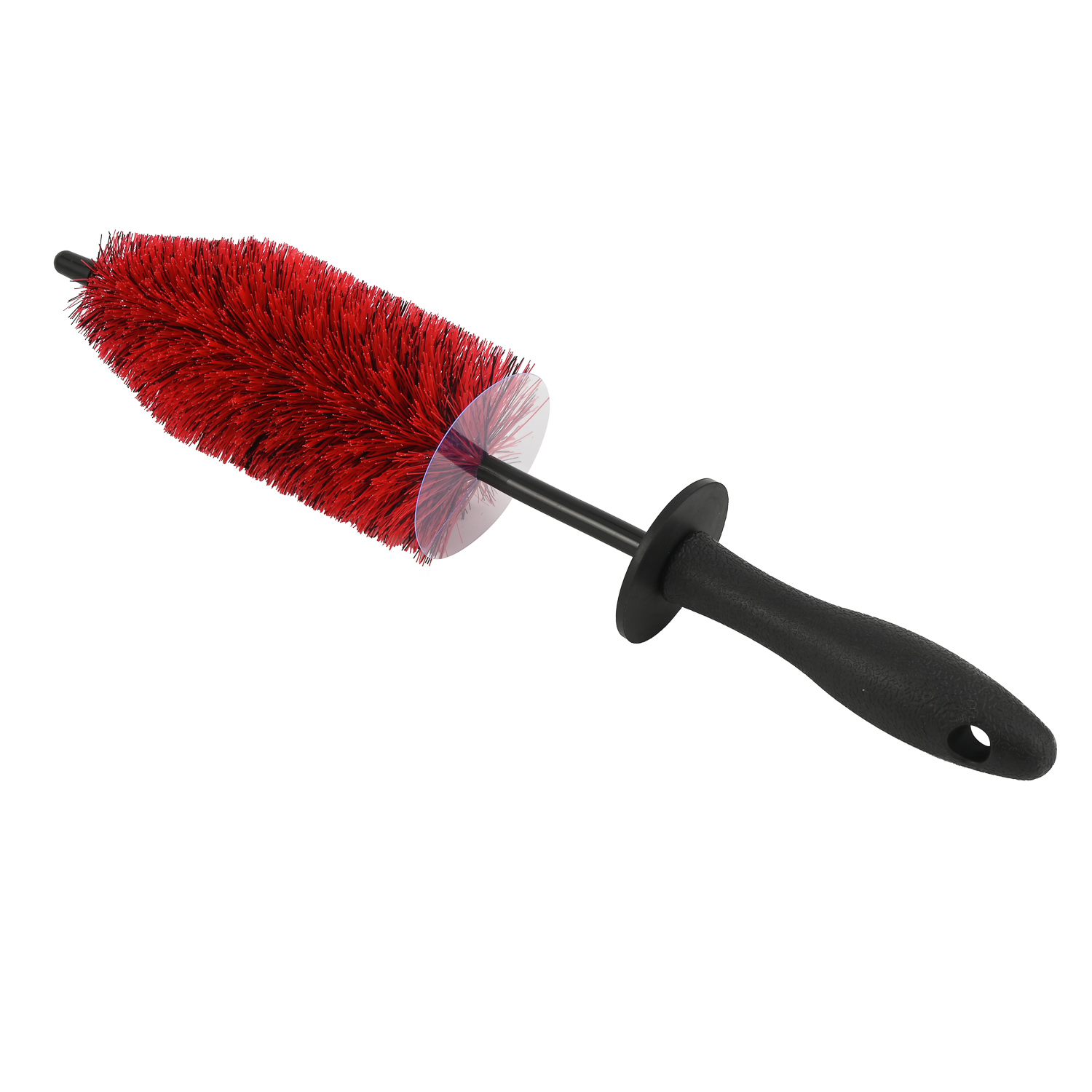 Mix Red & Black Color of Bristle for The Rim Brush