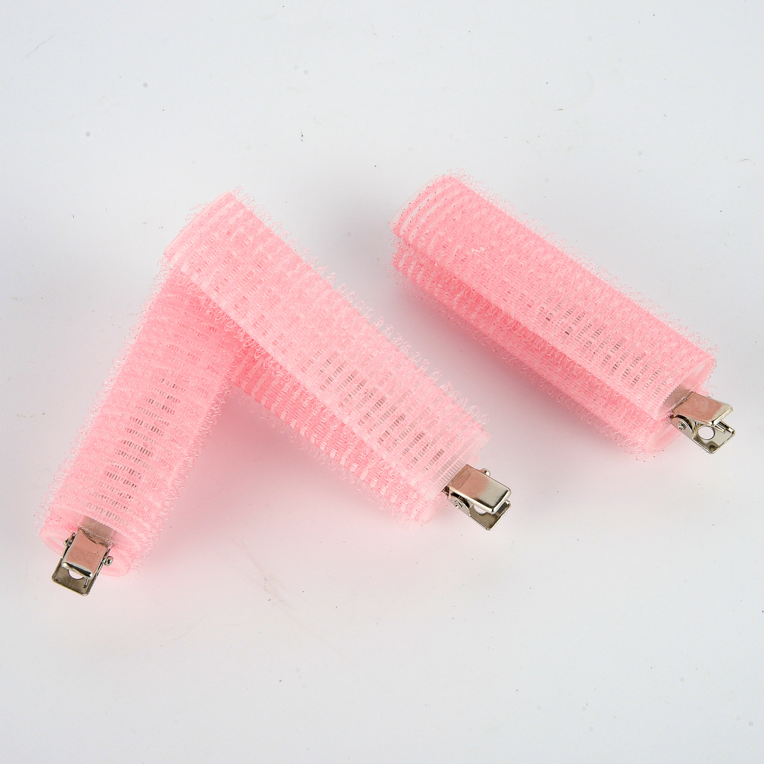 Hair Rollers with Metal Clips