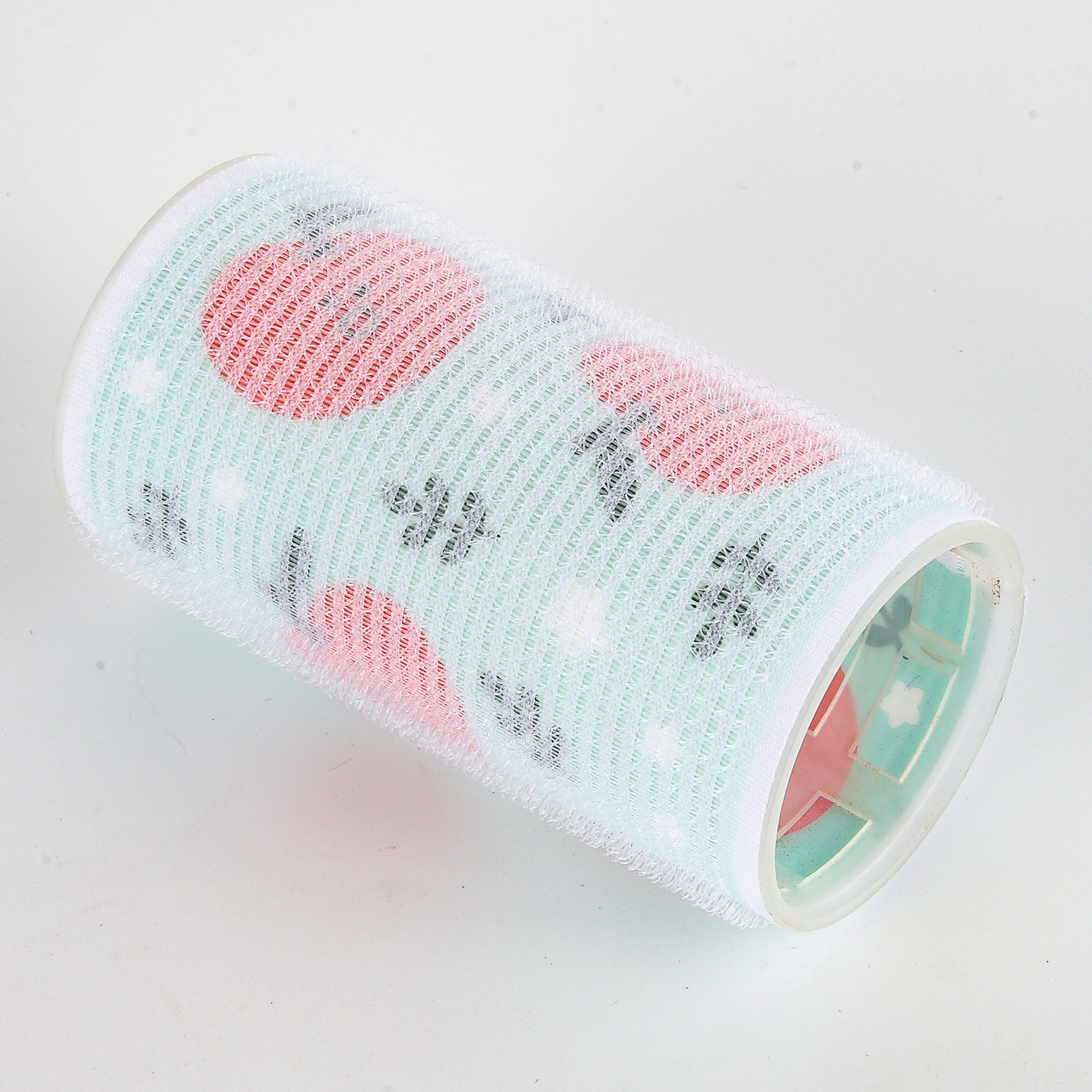 Hair roller with customer pattern