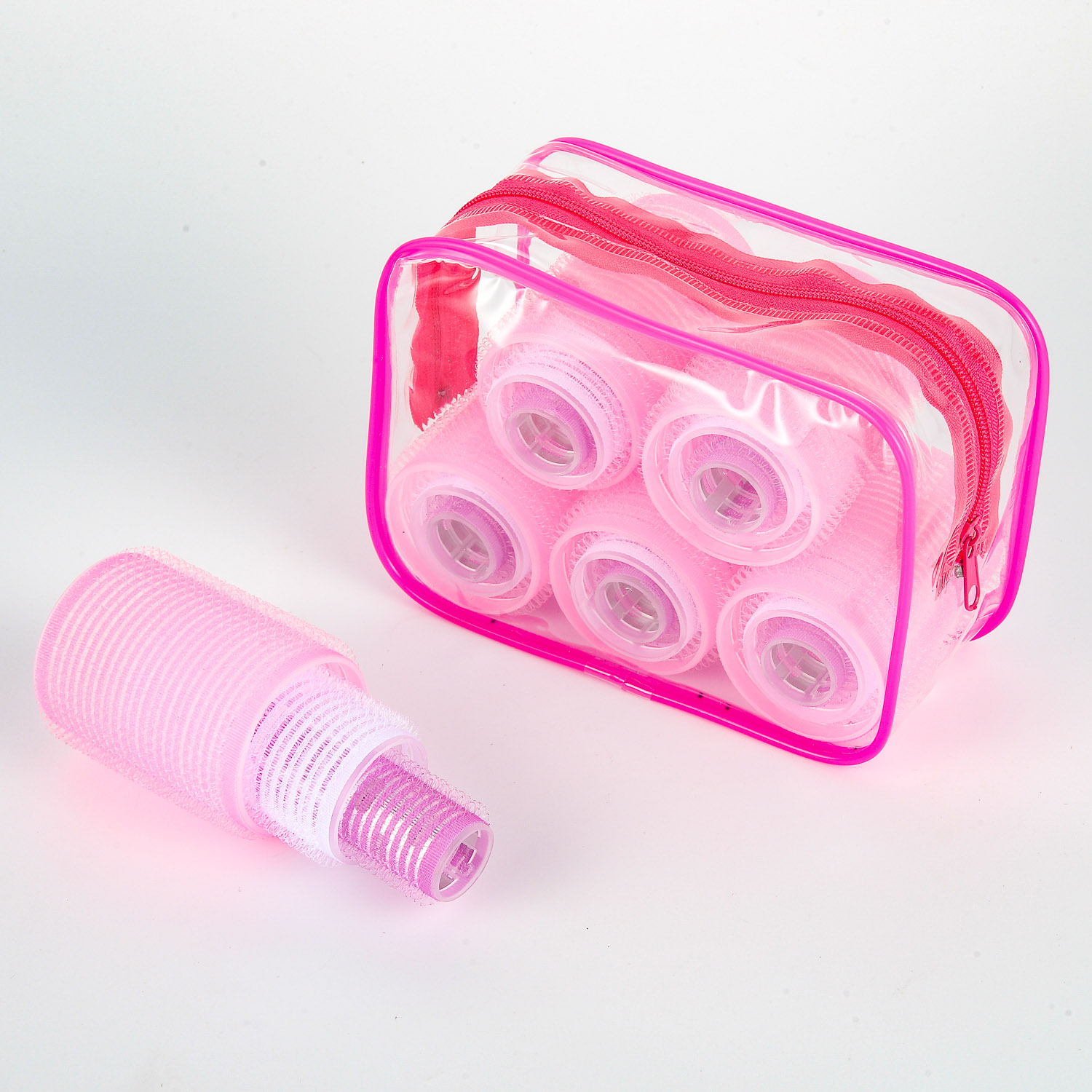 Plastic Hair Rollers with 3 Sizes, 18PCS for a Set