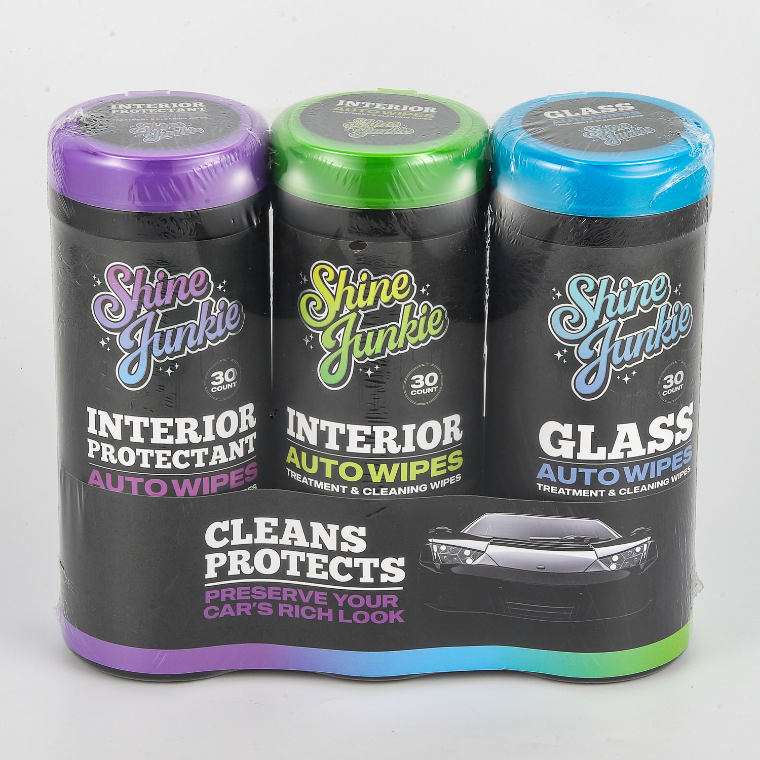 Interior Protectant Auto Wipes Treatment & Cleaning Wipes