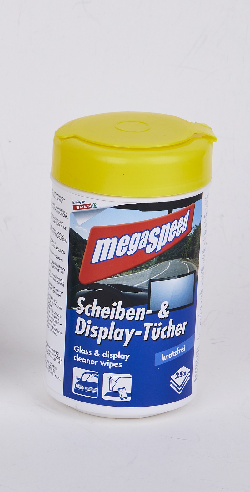 Glass & Display Cleaner Wipes for Car