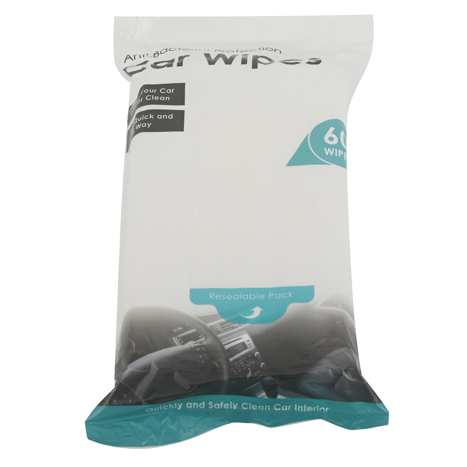Anti-Bacterial Protection Car Wipesfor Interior
