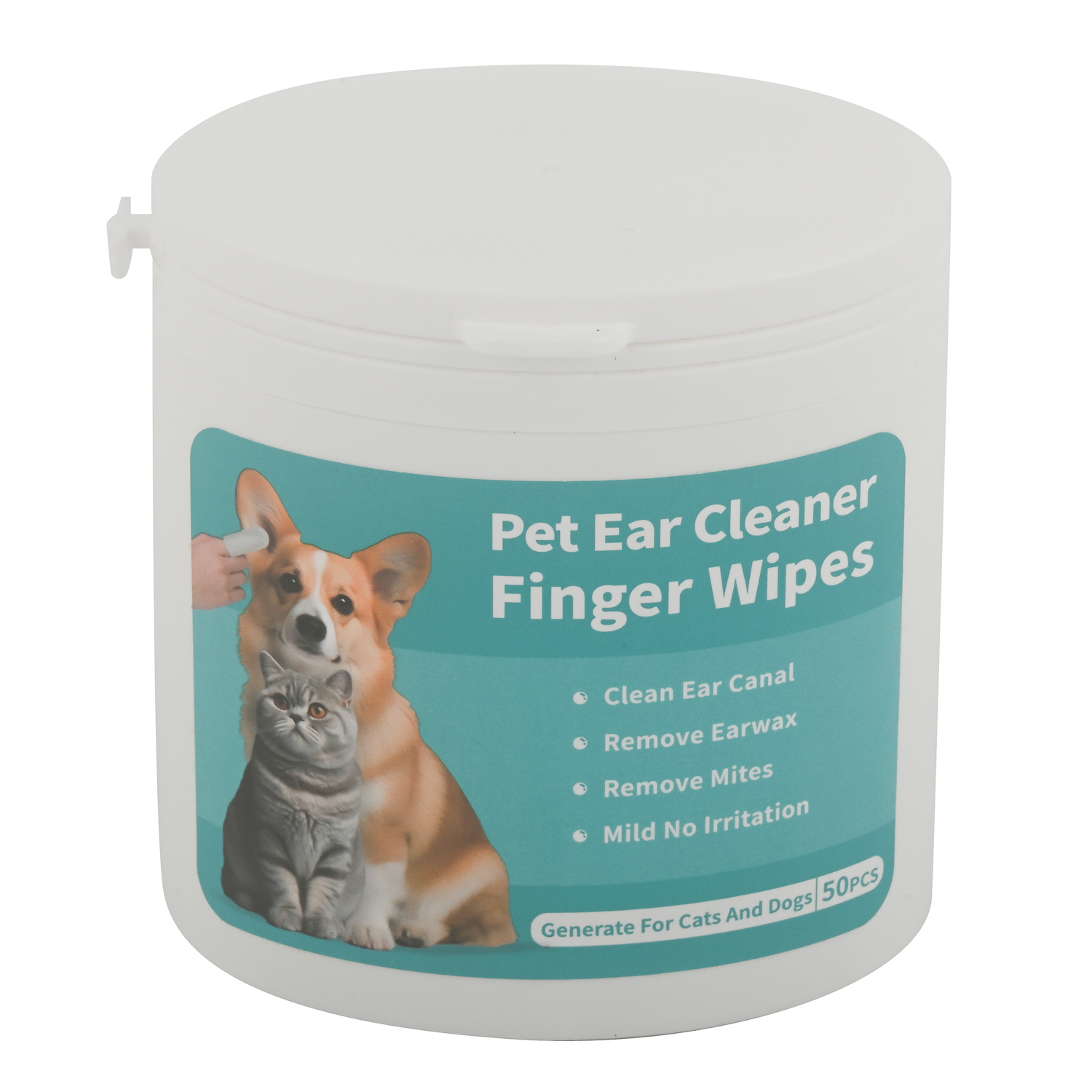 Pet Ear Cleaner Finger Wipes