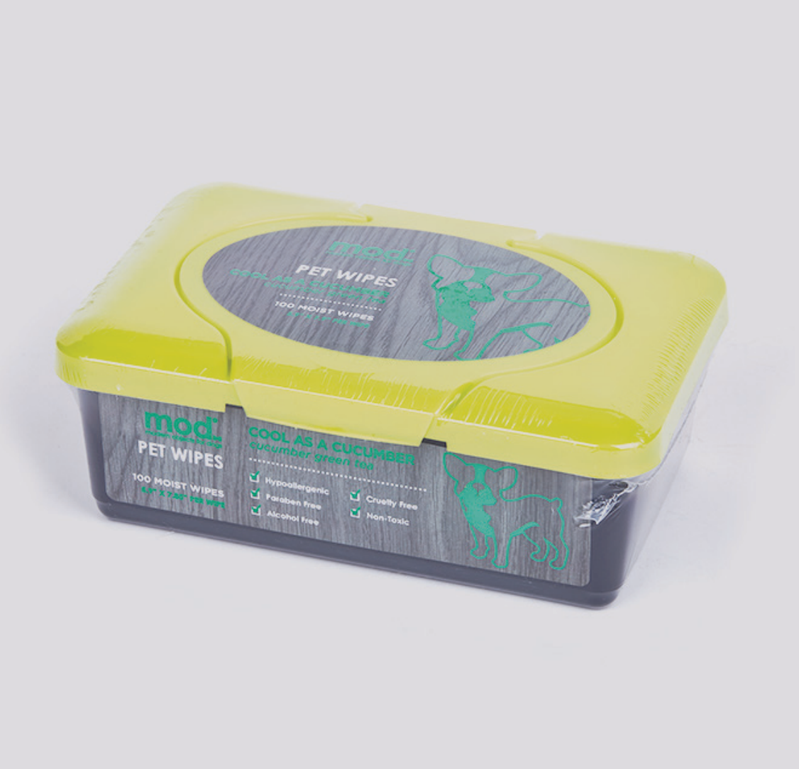 Pet Wipes Cool as a Cucumber